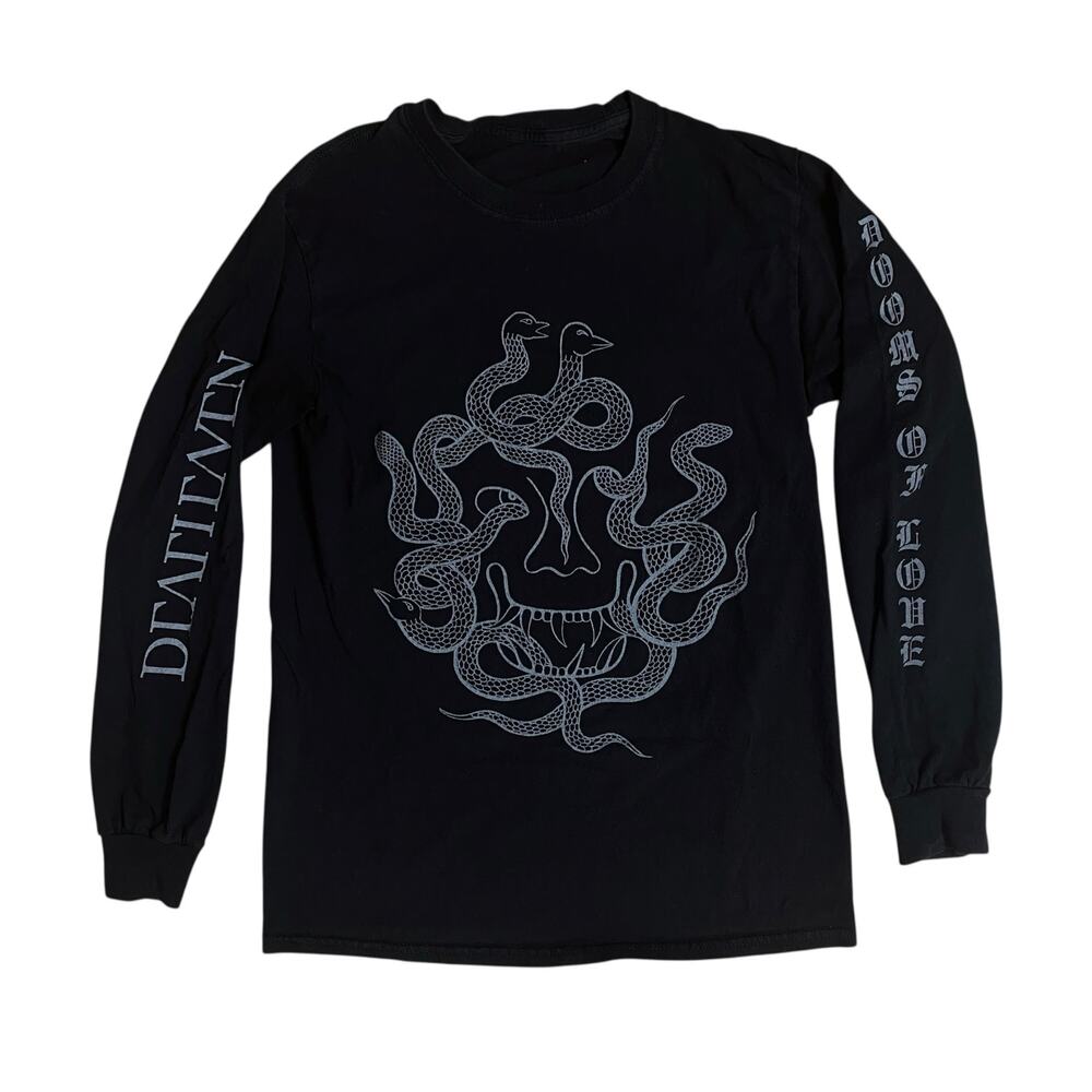 Deafheaven Dooms of Love Long Sleeve 3 Way Print Band Shirt